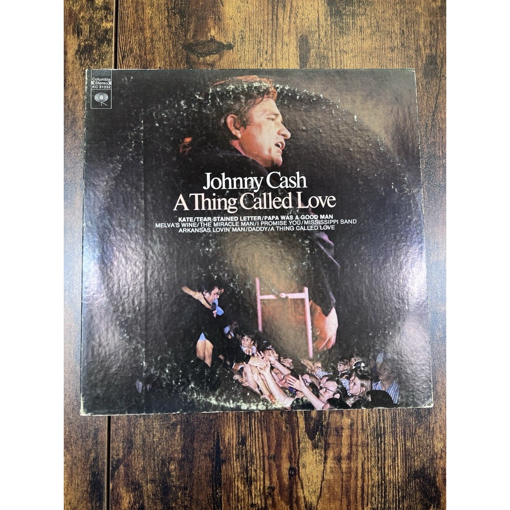 Johnny Cash - A Thing Called Love - KC 31332- LP Vinyl Record Album - VG
